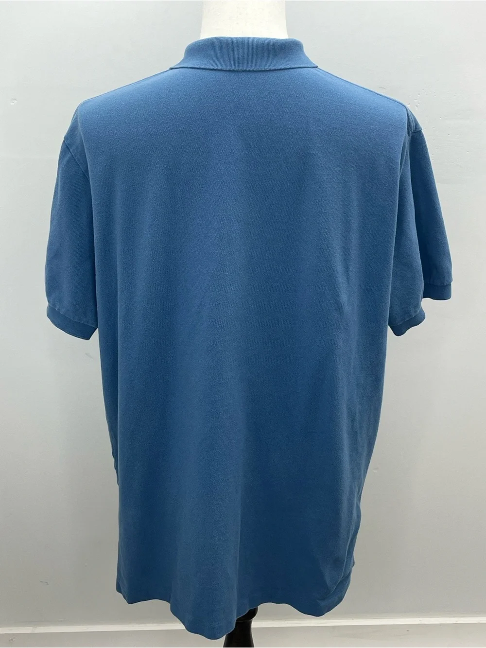 Polo Ralph Lauren Mens Blue Orange Pony Short Sleeve Cotton Polo Shirt XXL